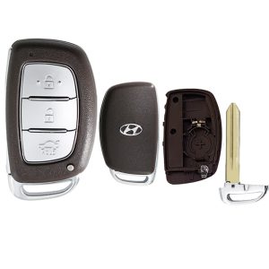 Llave de Auto con Gaveta Hyundai 170 3 botones derecha
