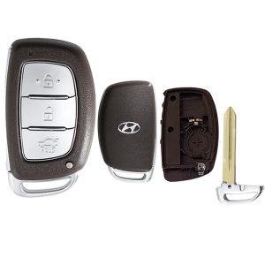 Llave de Auto con Gaveta Hyundai 171 3 botones izquierda