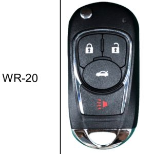 Mando Xhorse VVDI XKBU02EN 4 botones  (WR-20)