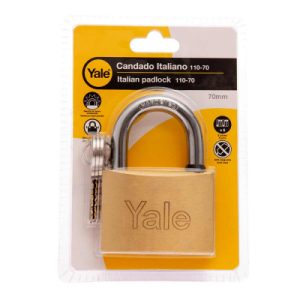 Candado Yale de arco 70mm