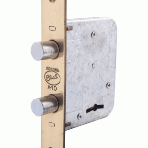 Cerrojo ELISIL 5410 frente de bronce