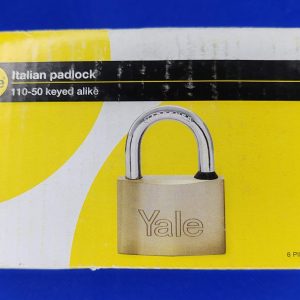 Candados Yale 50mm igualados