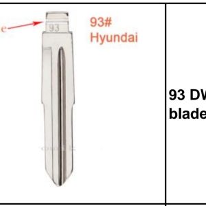 Espada o Inserto para Hyundai y Chevrolet para mandos KD KV-93