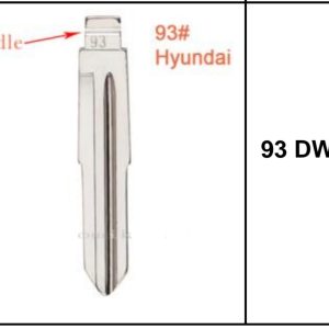 Espada o Inserto para Chevrolet y Hyundai para mandos KD KV-93