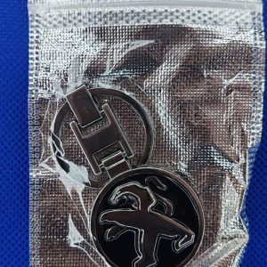 Llavero metálico marca Peugeot