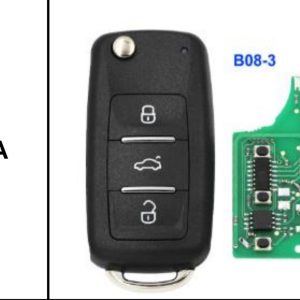 Mando Xhorse VVDI VW 3 botones (BK-08)