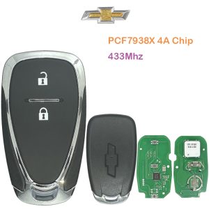 Mando de presencia Chevrolet chip 4A 433mhz 2 botones