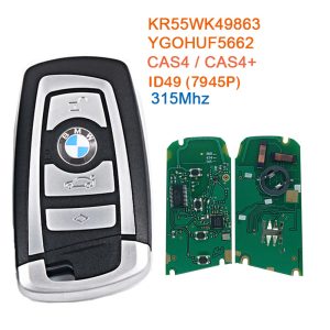 Mando original BMW Mhz 315 Chip ID49 N.º 319