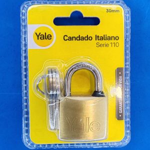 Candado Yale 30mm bronce