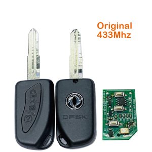 Mando original DFSK 3 botones 433mhz (sin chip) DF-303