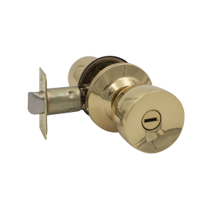 Cerradura de pomo bronce copa Yale C/llavin