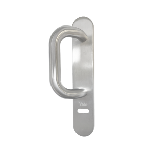 Placa con tirador en acero modelo Milan