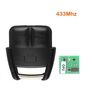 Mando Chevrolet cabezal 3 botones 433mhz (OP-331)