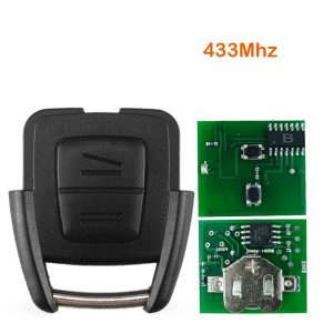 Mando Chevrolet cabezal 2 botones 433mhz (OP-341)