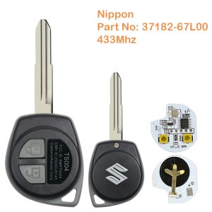 Mando Suzuki 433mhz derecho (SUZ-337) sin chip
