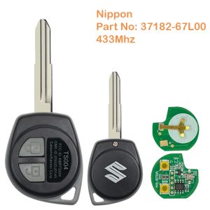 Mando Suzuki 433mhz derecho (SUZ-339) sin chip