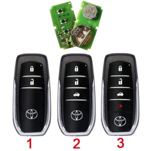 Mando VVDI para Toyota 4 botones (TXM-02)