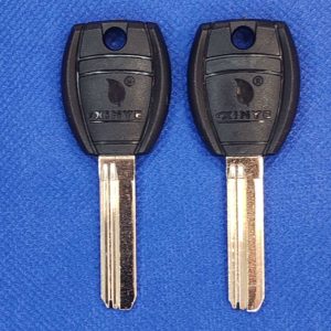 Llave original para cilindro puertas blindadas negra