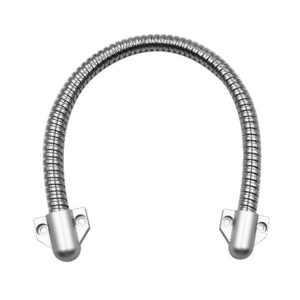 Tubo metálico flexible marco a puerta