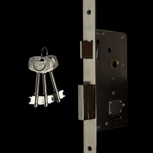 Cerradura Yale doble paleta pasador rectangular (9214A)