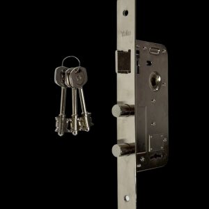 Cerradura Yale doble paleta dos pernos (9324A)