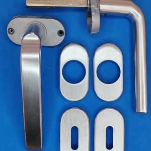 Manija de aluminio pulido oval Currao Modena (2504980)