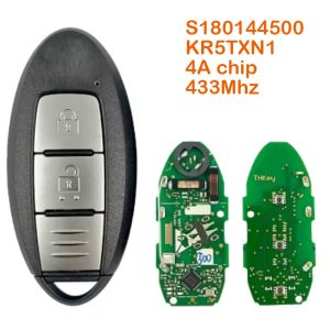 Mando Nissan 4 botones 433Mhz ID 4A N.º 358
