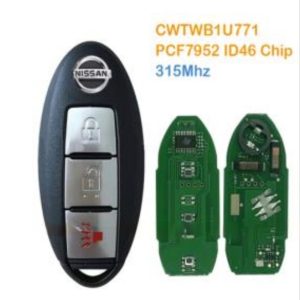 Mando Nissan 3 botones 315Mhz ID 46 N.º 355