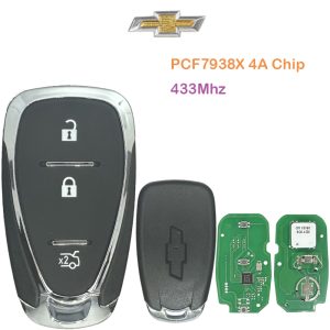 Mando de presencia Chevrolet chip 4A 433mhz 3 botones (3K50)