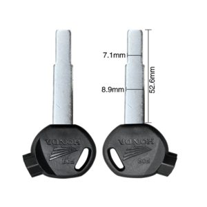 Llave de moto Honda mapa Nº166